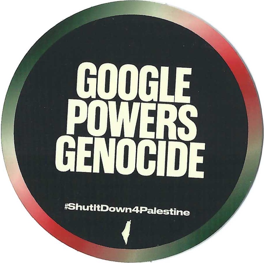 GOOGLE POWERS GENOCIDE